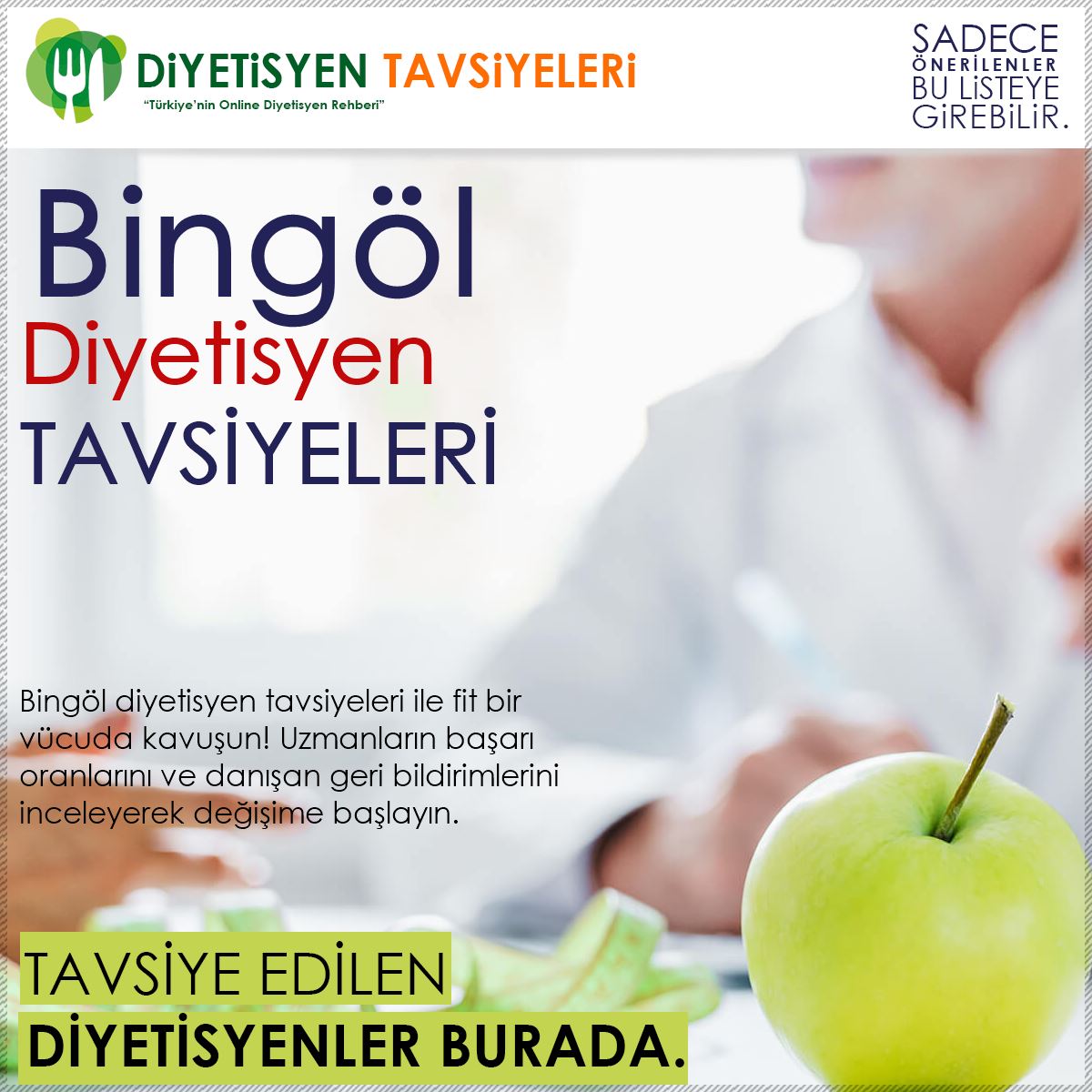 Bingöl Diyetisyenler