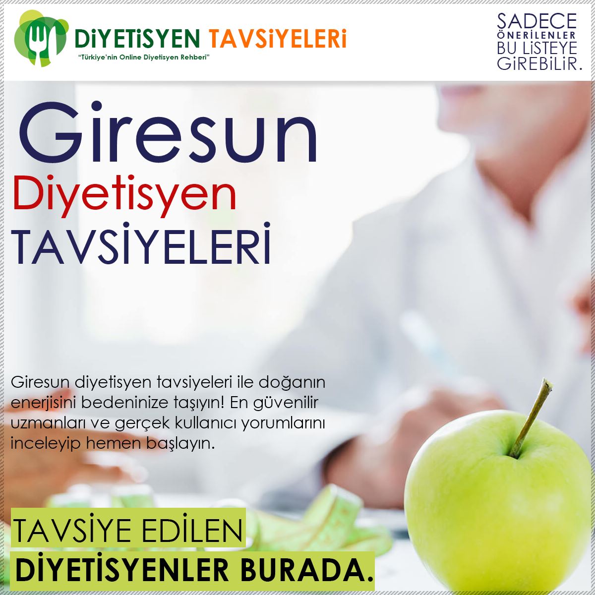 Giresun Diyetisyenler