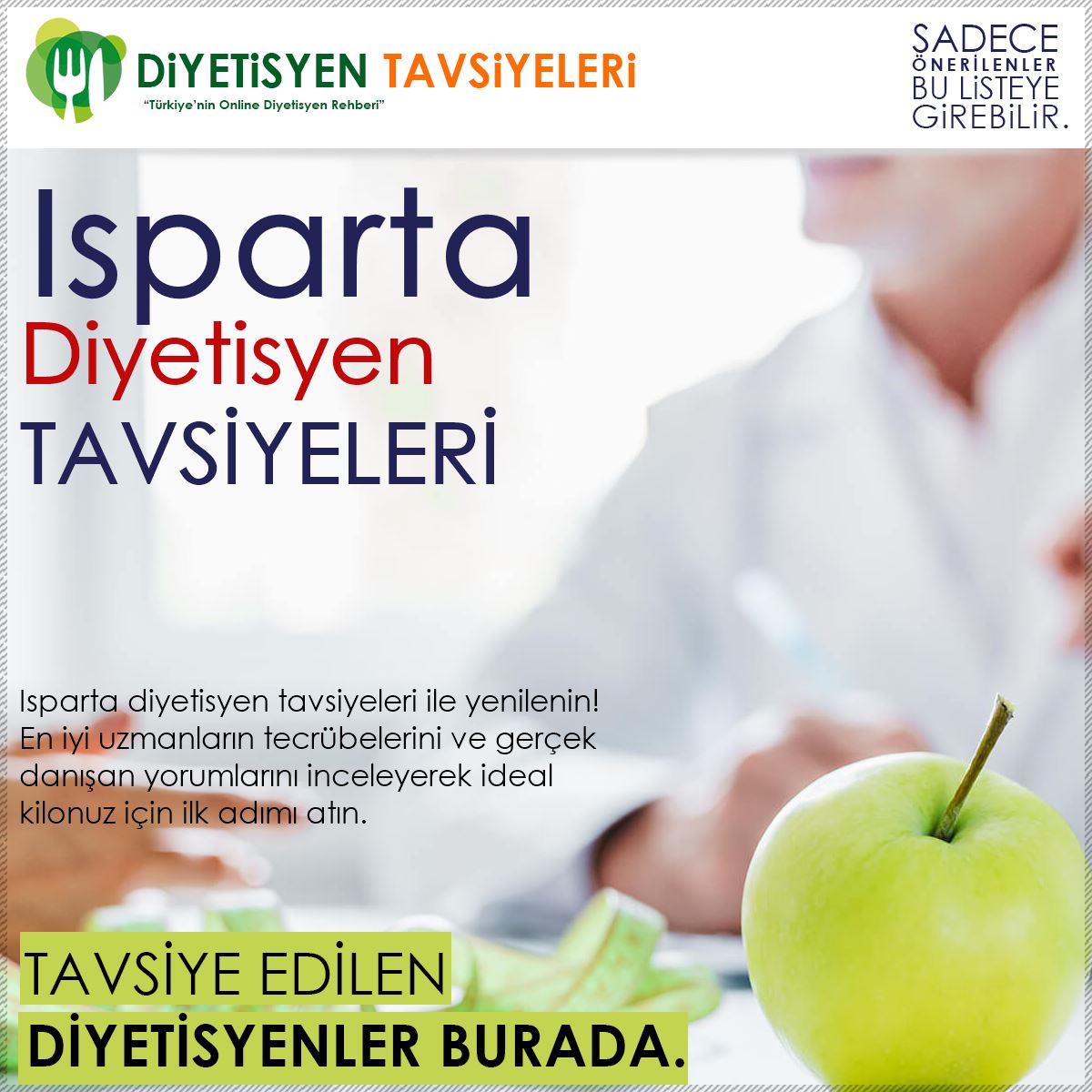 Isparta Diyetisyenler