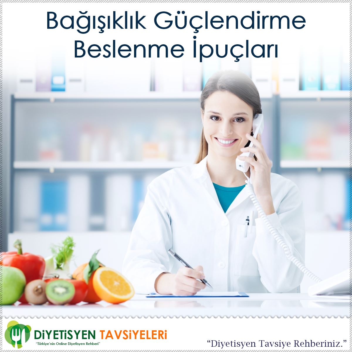 Bağışıklık Güçlendirme Beslenme İpuçları : Kapak Görseli