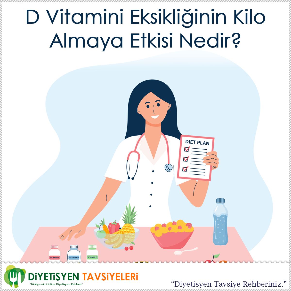 D Vitamini Eksikliğinin Kilo Almaya Etkisi Nedir?