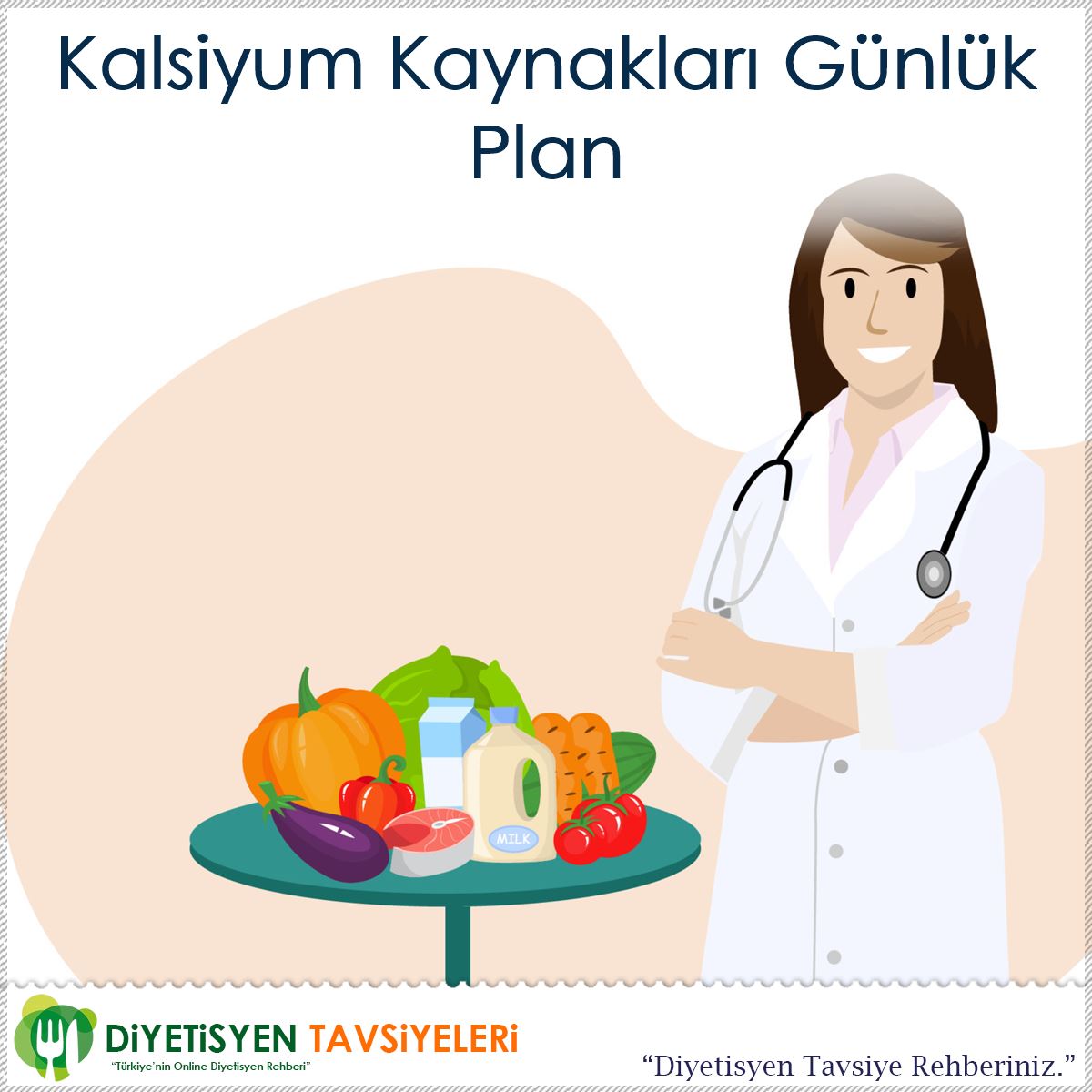 Kalsiyum Kaynakları Günlük Plan