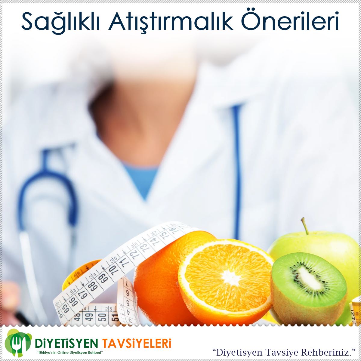 Sağlıklı Atıştırmalık Önerileri : Kapak Görseli